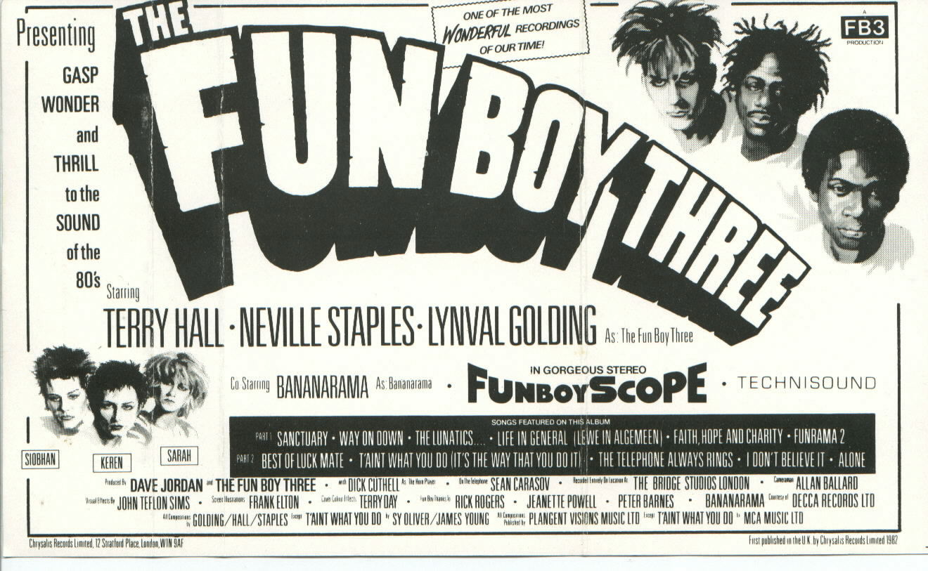 Fun Boy 3 Ad
